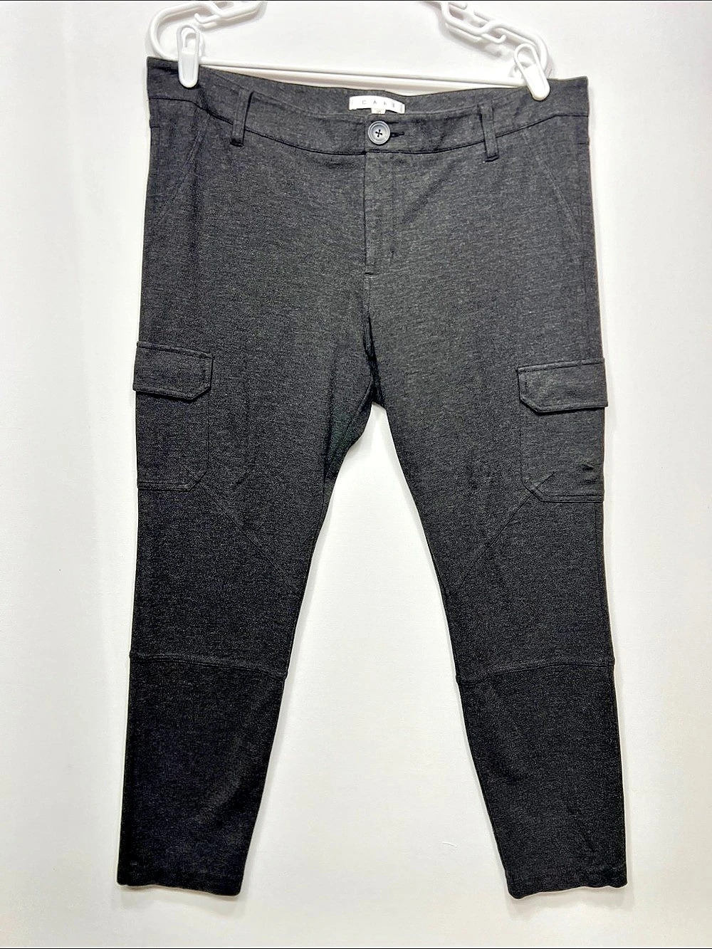CAbi Cargo Legging Women's Cargo Skinny Pants Gray Size 16
